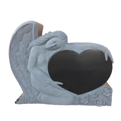 Angel Monument with heart