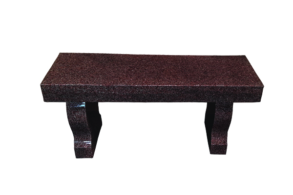 Red Granite Design bench