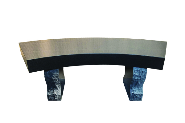 Black Granite Bench