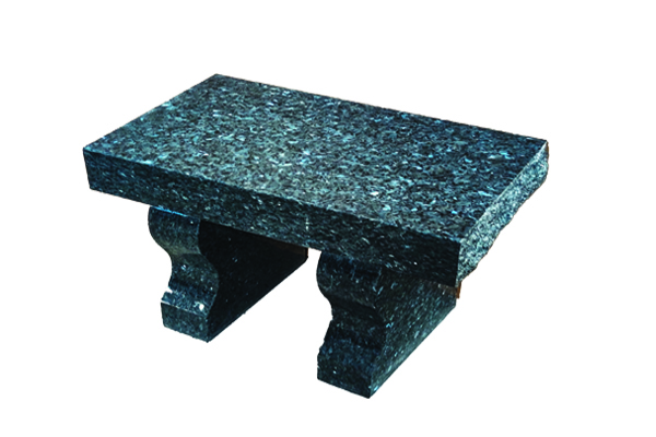 Blue Pearl Granite Bench
