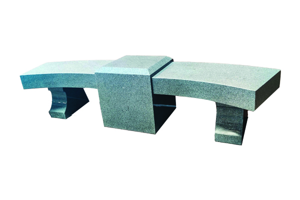 Grey Granite Bench