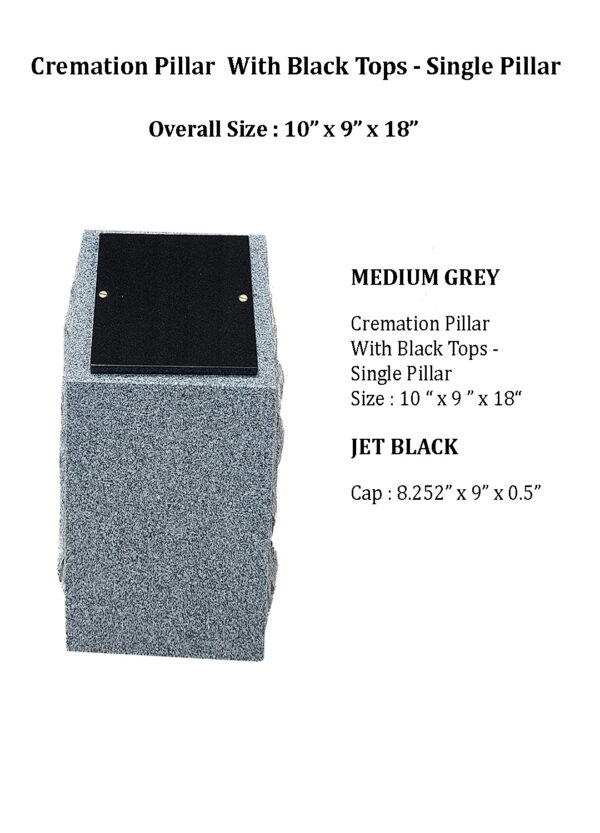 Cremation Single Pillar