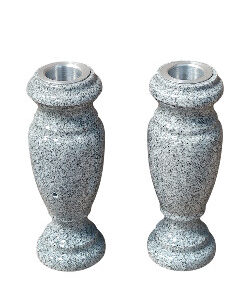 Medium Grey Flower Vase