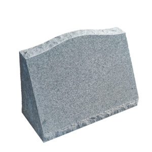Medium Grey Slant Monument