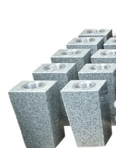 Medium Grey Tapered Fowervase